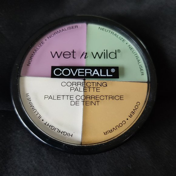 New Wet 'n Wild Coverall Correcting Quad Palette (2 Available) - Picture 1 of 4